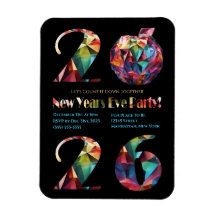New Year's Eve Party Invitation-Colorful-