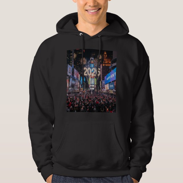 New Year's Men's Celebration Hoodie (Framsida)