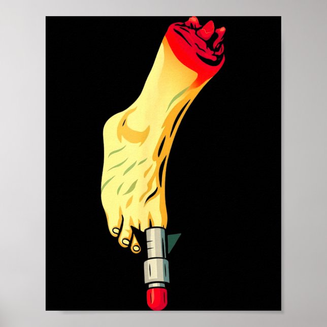 New Years Missile Toe Funny Mistletoe Holiday  Poster (Framsidan)