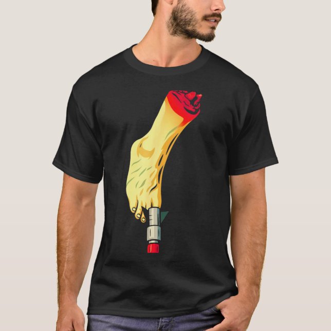 New Years Missile Toe Funny Mistletoe Holiday  T Shirt (Framsida)