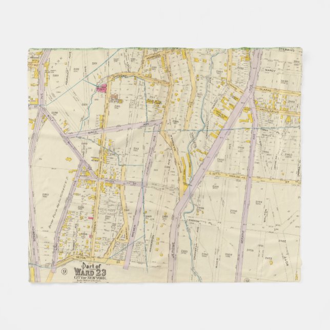 New York 10 Fleecefilt (Framsidan (Horisontell))