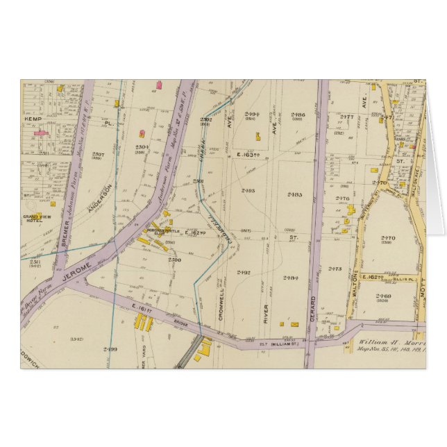 New York 12 Hälsningskort (Framsidan Horizontal)