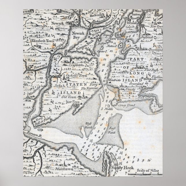 New York | 1800-talets Mitten | Poster (Framsidan)