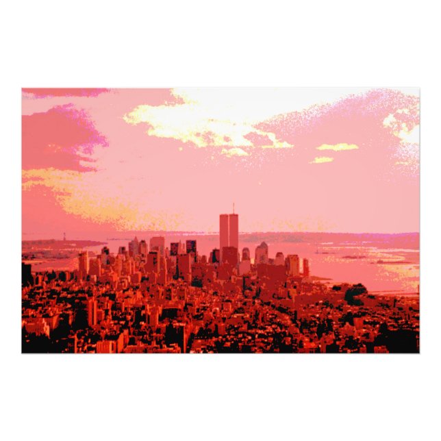 New York 2000 Fototryck (Framsidan)