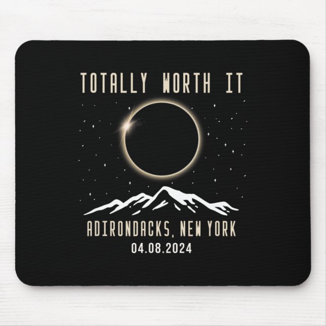 New York 2024 Total Solar Eclipse 1 Musmatta (Framsidan)