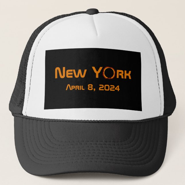 New York 2024 Total Solar Eclipse Keps (Framsida)