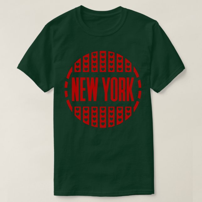 New York 20 T Shirt (Design framsida)