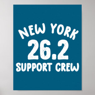 New York 26 2 Suprt Crew Maraton Löpning Kläder _ Poster