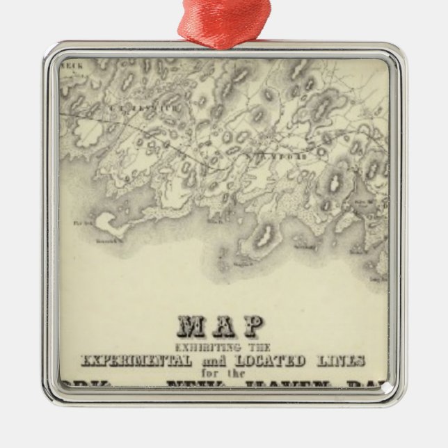 New York 39 Julgransprydnad Metall (Framsidan)