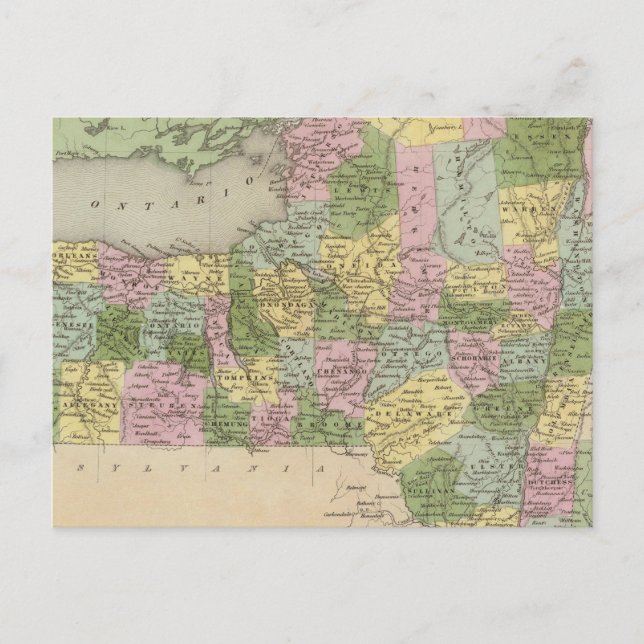 New York 3 Vykort (Framsida)