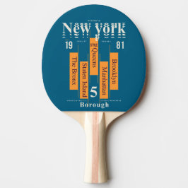 New York 5 Boroughs: Urban Legacy Pingisracket