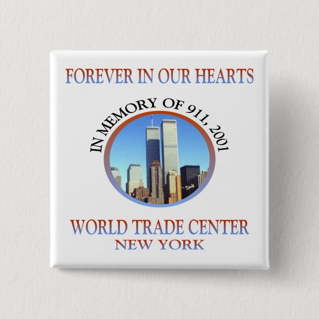 New York 911 minne Knapp (Framsida)