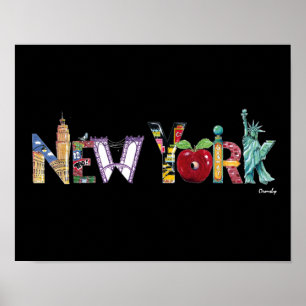 New York affisch