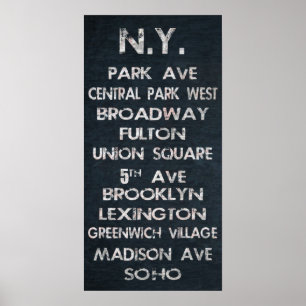 New York affisch