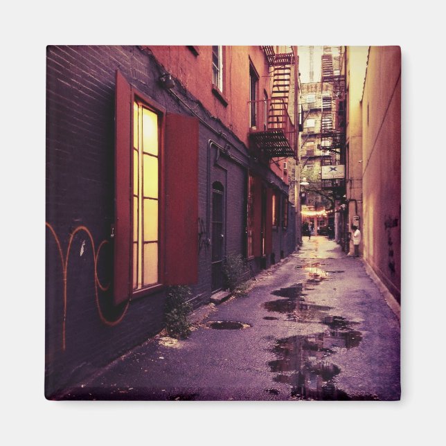 New York Alley Magnet (Framsidan)