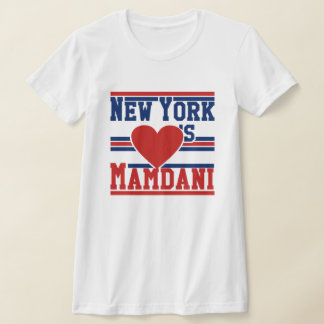 New York älskar borgmästare Zohran Mamdani NYC T Shirt