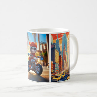 "New York, Ambitionens hjärta" Kaffemugg