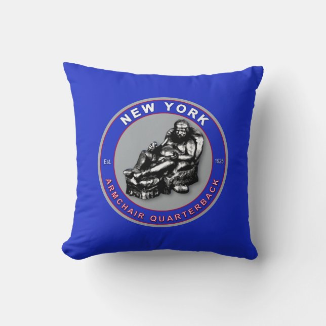 New York American MoJo Football Pillow Kudde (Framsida)