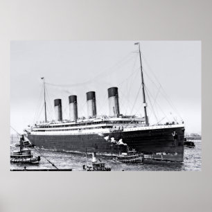 New York-ankomst: RMS Olympic Poster