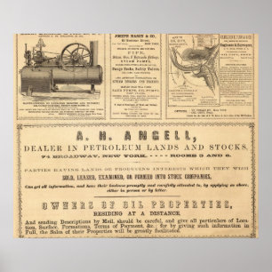 New York-annonser Poster