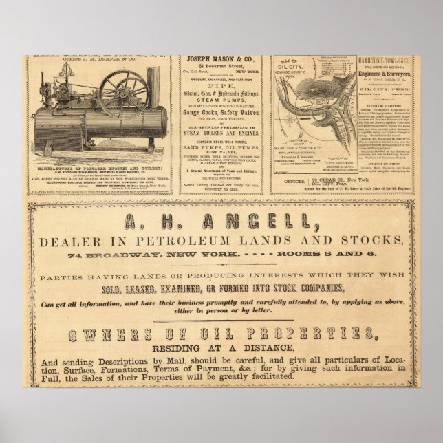 New York-annonser Poster (Framsidan)