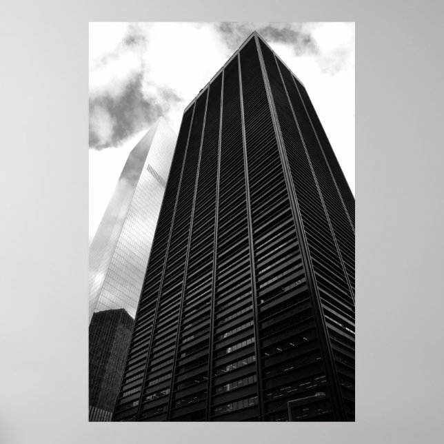 New York-arkitektur - fotografisk utskrift Poster (Framsidan)