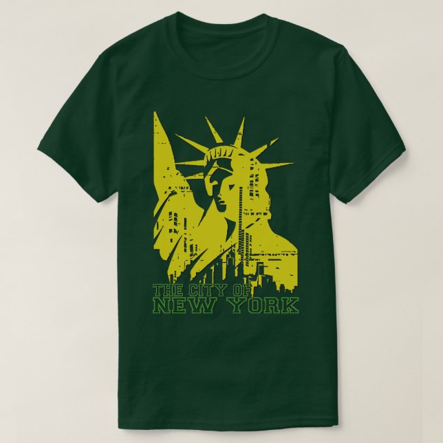 New York art 2 T Shirt (Design framsida)