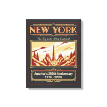 New York Art Deco Amerika 250-årsjubileum