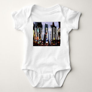 New York Baby Creeper Organic New York Souvenir Tee