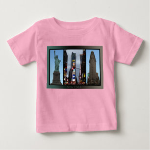 New York Baby Creeper Organic New York Souvenir Tee