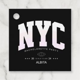 New York bachelorette Gåvor Etiketter