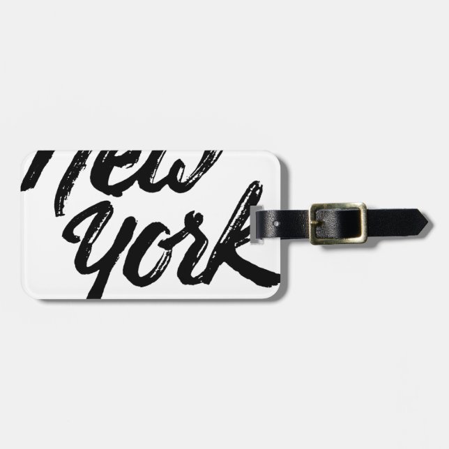 New York Bagagebricka (Horisontell Framsida)