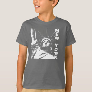 New York Barn Sweatshirt Frihetsgudinnan Shirt Tee Shirt