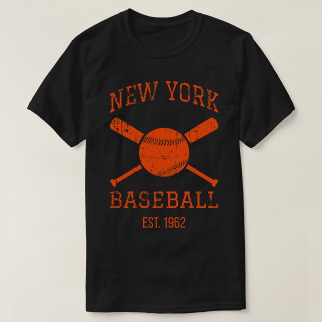 New York Baseball Team Queens I T Shirt (Design framsida)