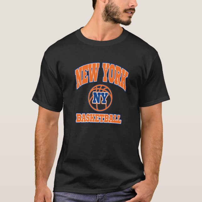 New York Basketball Fläkt Hometown Pride Ny T Shirt (Framsida)