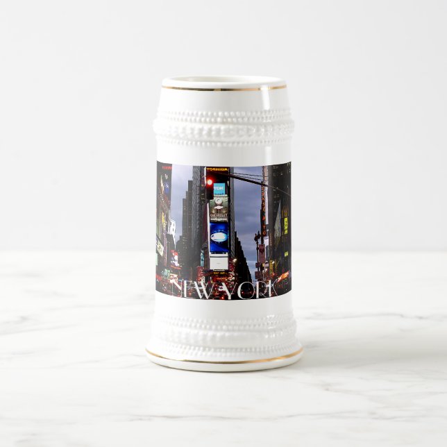 New York Beer Mugg New York City Souvenir Muggar (Center)