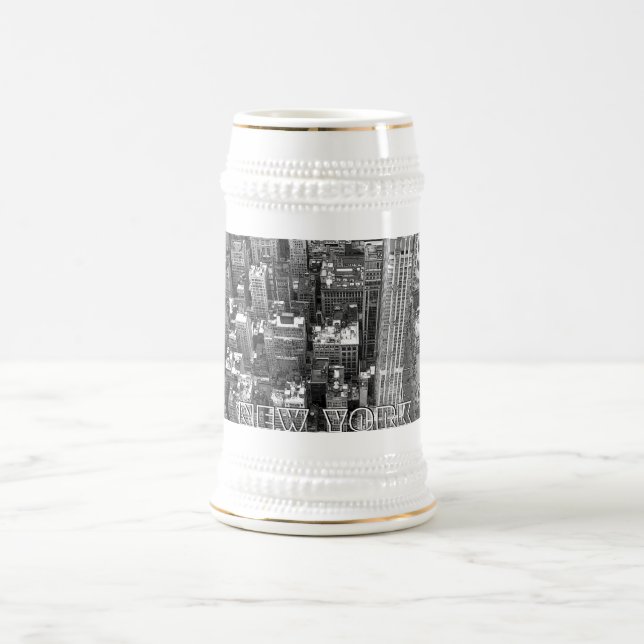 New York Beer Mugg New York City Souvenir Muggar (Center)