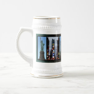 New York Beer Mugg New York City Souvenir Muggar