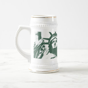 New York Beer Mugg New York City Souvenir Muggar