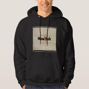 New York Begränsad Edition Inspired by 1960-talet Hoodie
