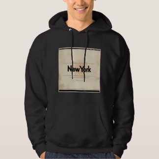 New York Begränsad Edition Inspired by 1960-talet  Hoodie