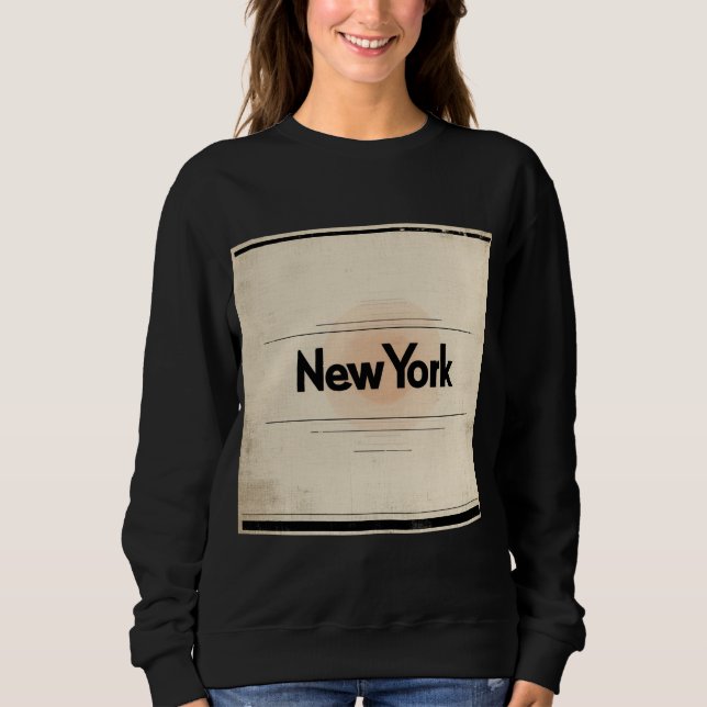New York Begränsad Edition Inspired by 1960-talet  T Shirt (Framsida)