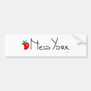 New York Big Apple Bildekal