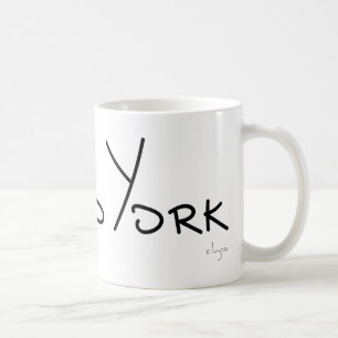 New York Big Apple Kaffemugg