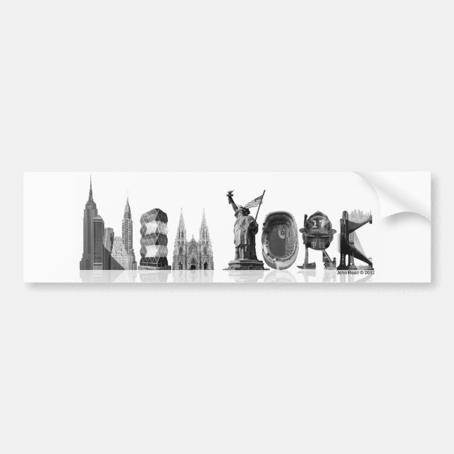 New York bildekal (Framsidan)