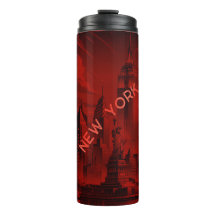 New York Black Thermal Tumbler