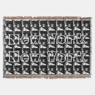 New York Blanket NYC Frihetsgudinnan Blanket Filt