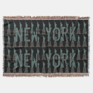 New York Blanket NYC Frihetsgudinnan Blanket Filt