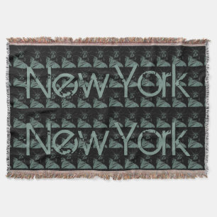 New York Blanket NYC Frihetsgudinnan Blanket Filt