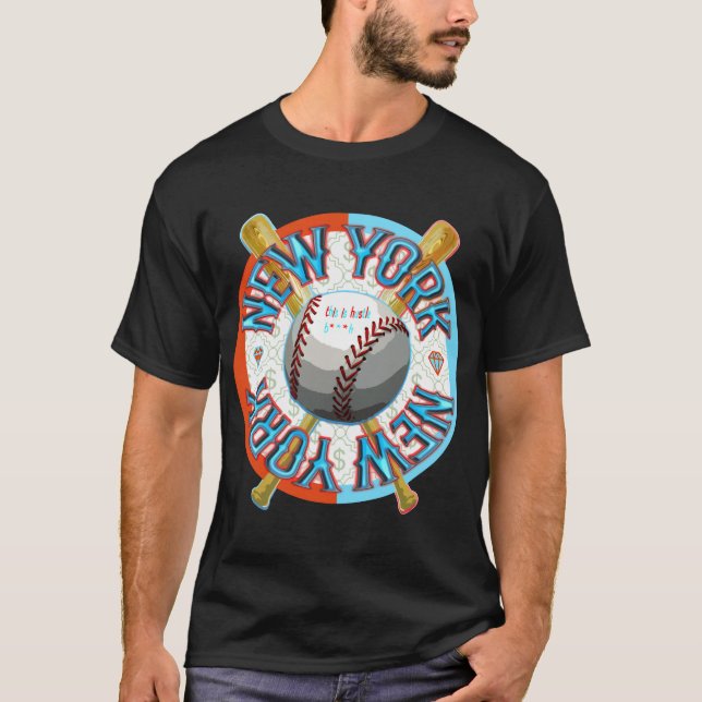 New York-bo T Shirt (Framsida)